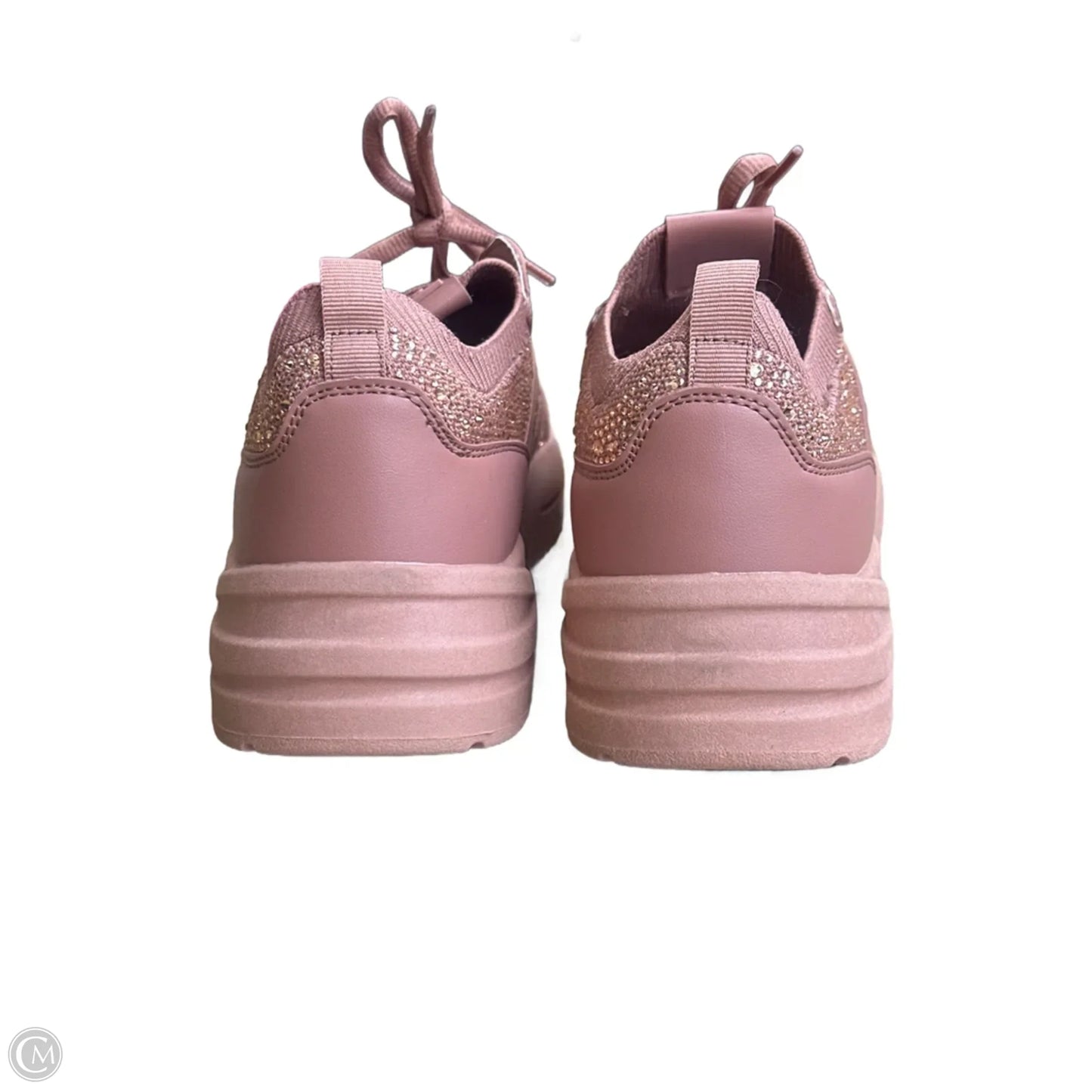 Shoes Athletic By Guess In Pink, Size: 9.5