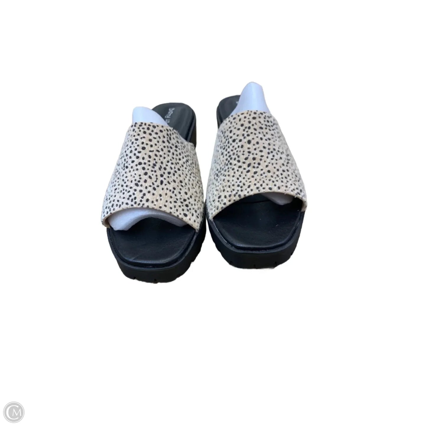 Sandals Flats By Dirty Laundry In Animal Print, Size: 11