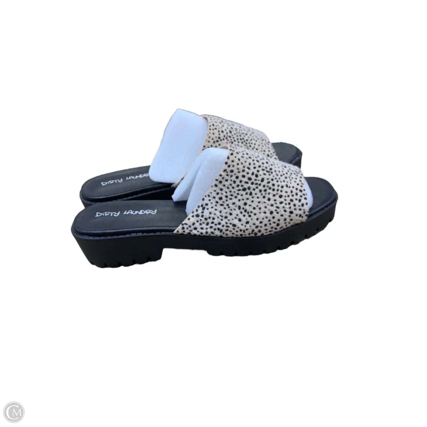 Sandals Flats By Dirty Laundry In Animal Print, Size: 11