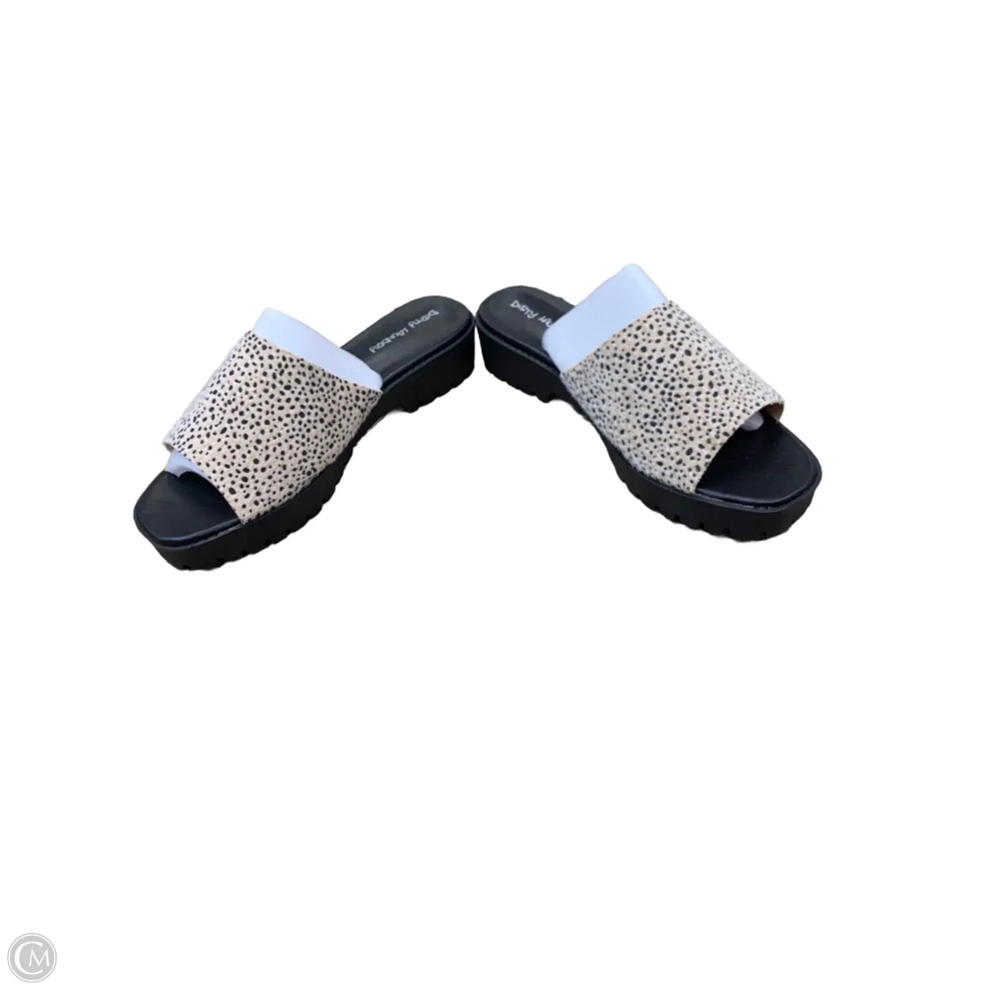 Sandals Flats By Dirty Laundry In Animal Print, Size: 11