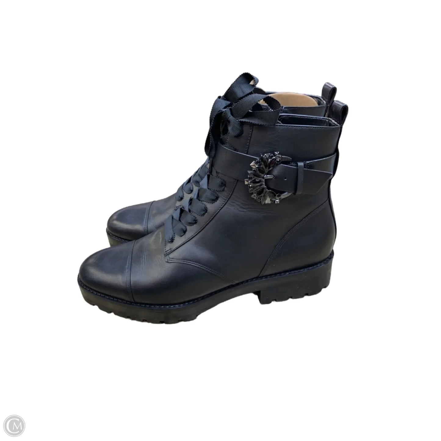 Boots Ankle Flats By Michael By Michael Kors In Black, Size: 11