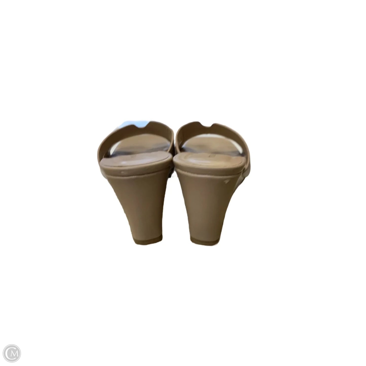 Sandals Heels Wedge By Madden Girl In Tan, Size: 7