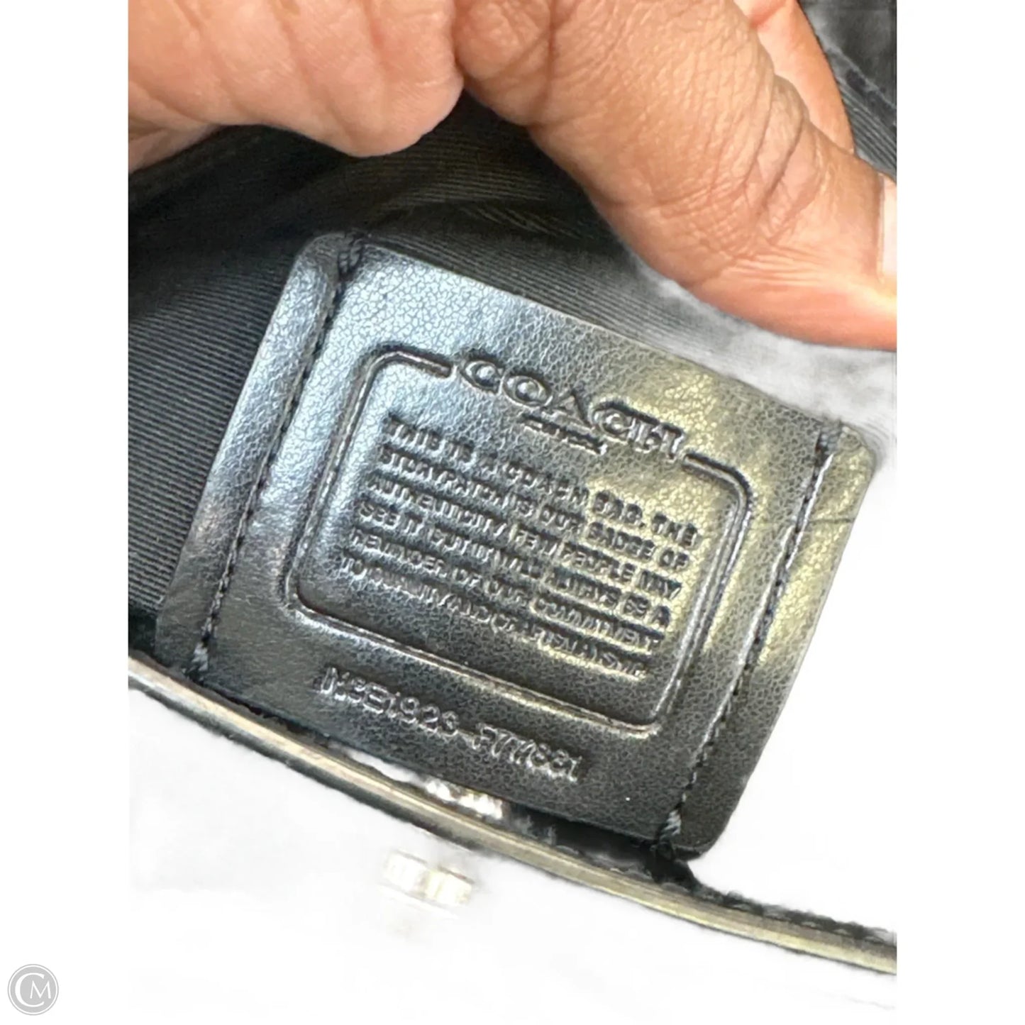 Handbag Designer By Coach, Size: Medium