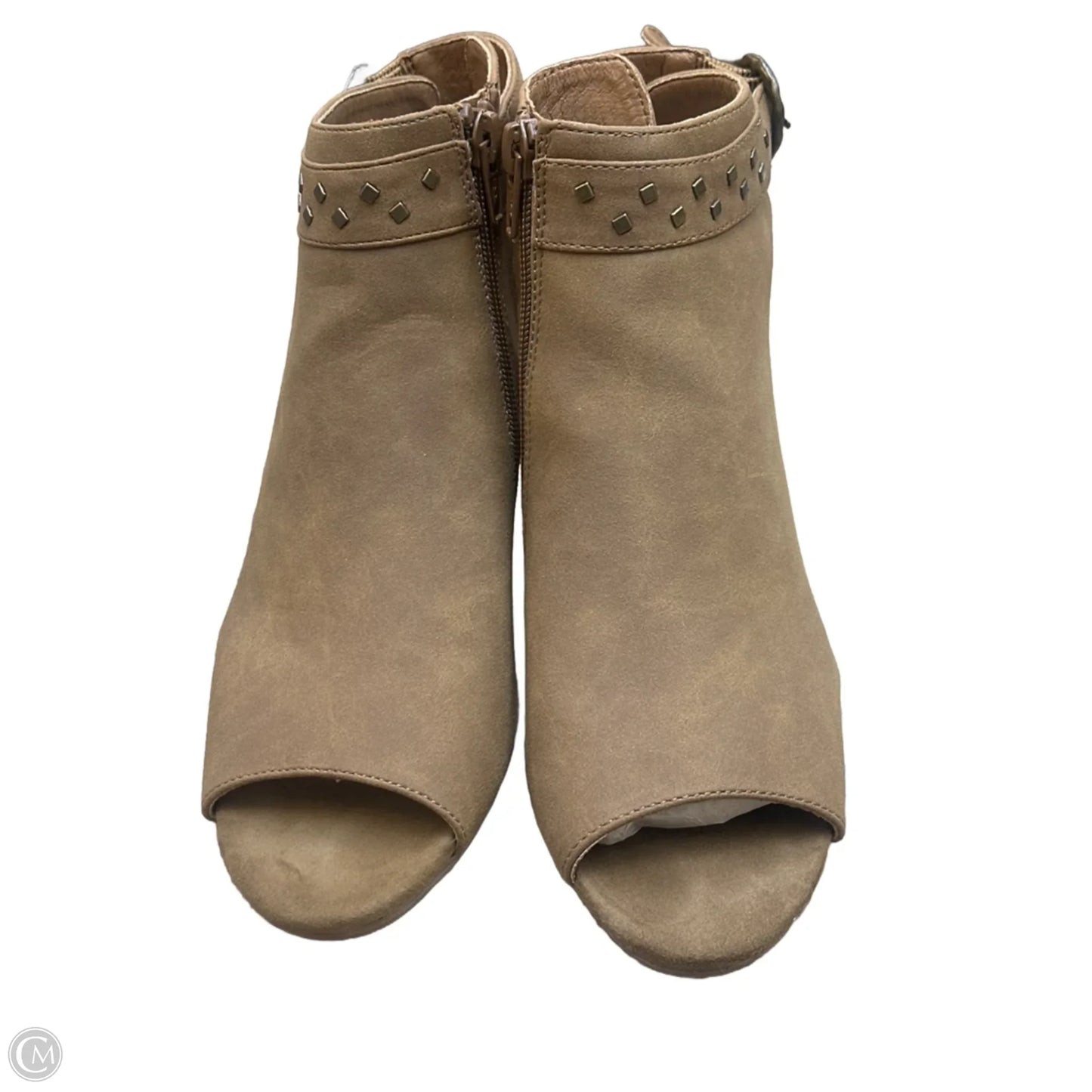 Shoes Heels Block By Bare Traps In Tan, Size: 7.5