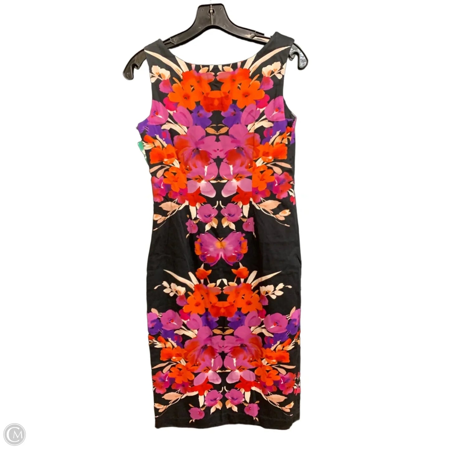 Dress Casual Midi By F&f In Floral Print, Size: 8