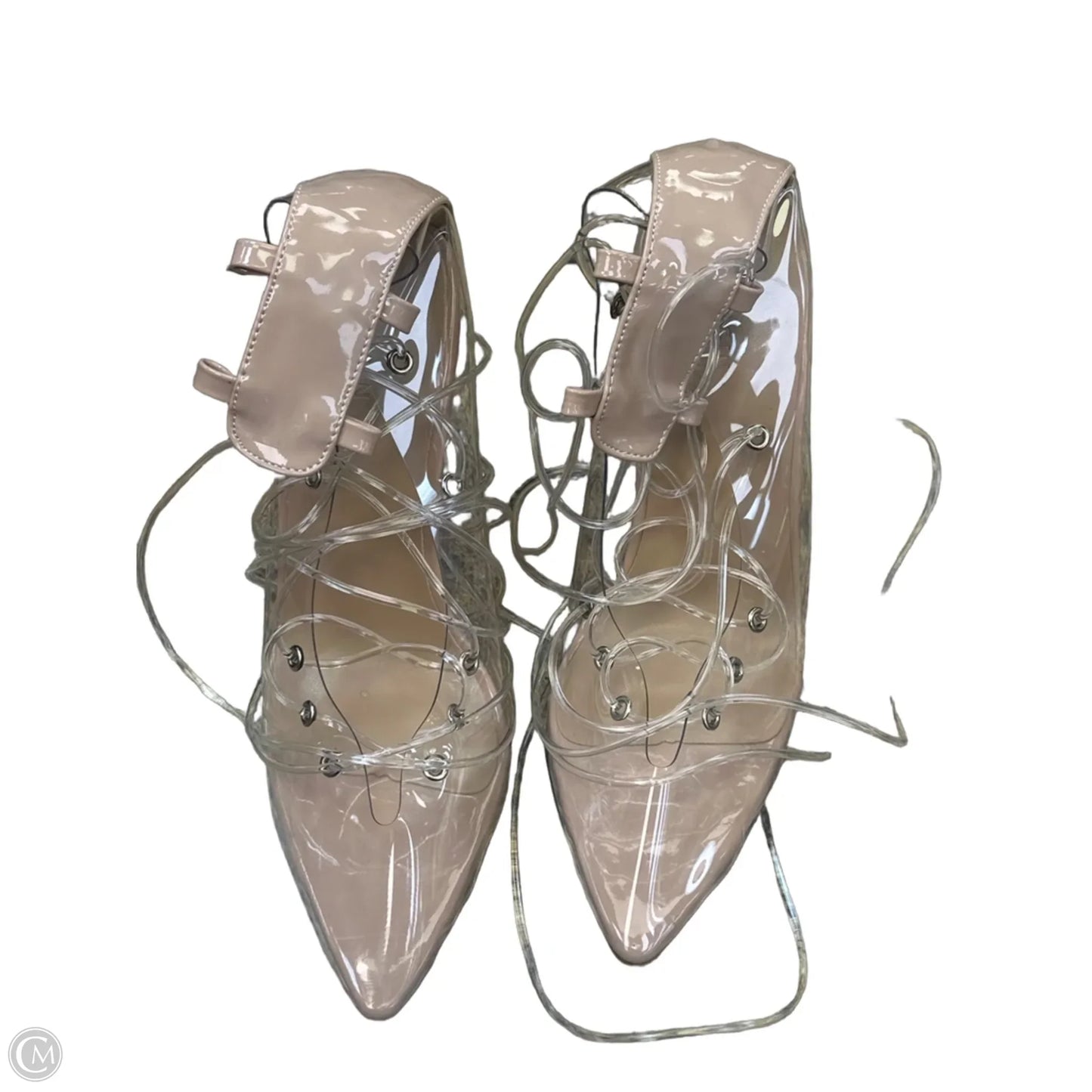 Shoes Heels Stiletto By Shein In Clear, Size: 8