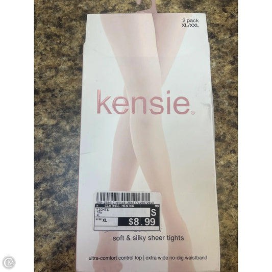 Tights By Clothes Mentor In Tan, Size: Xl