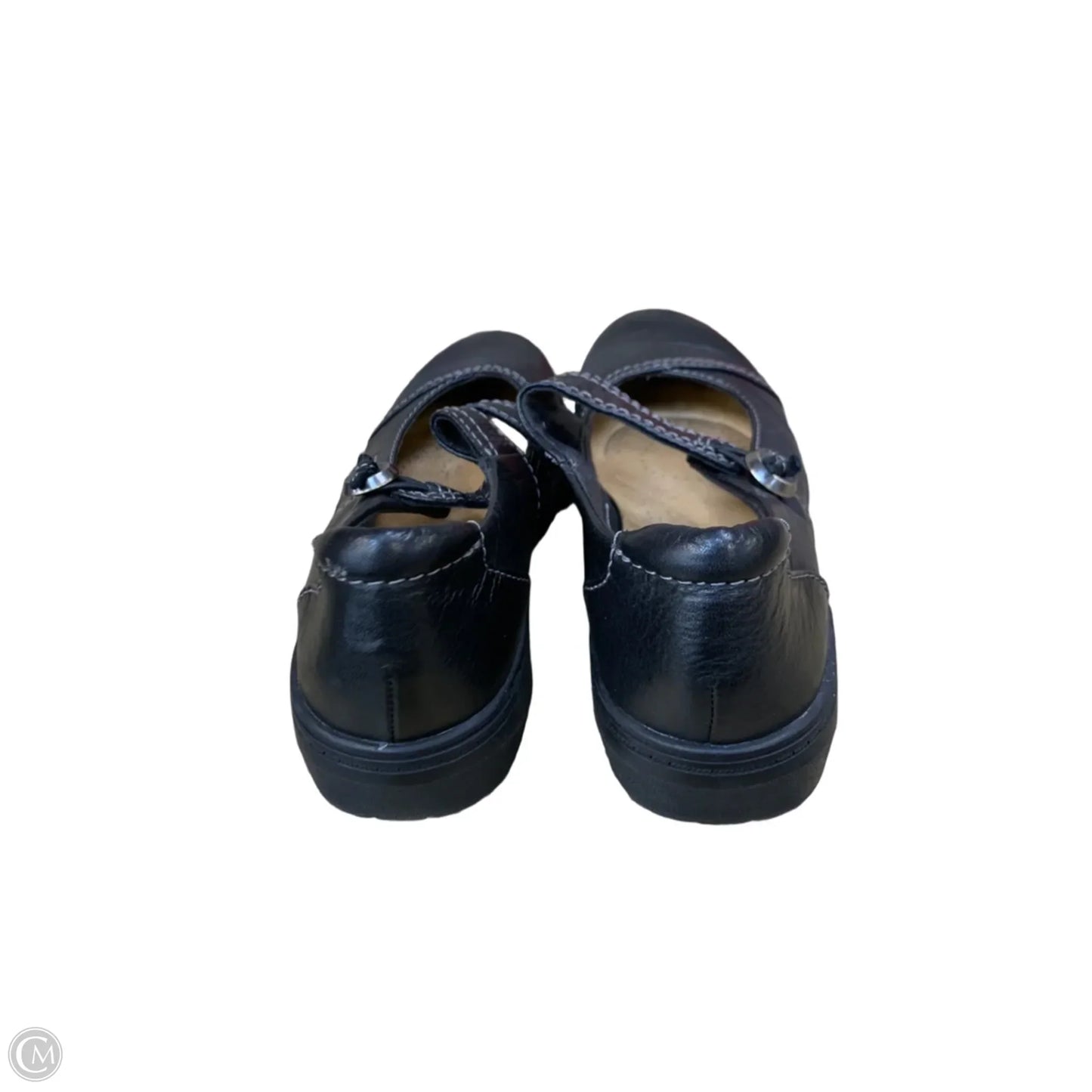 Shoes Flats By Clarks In Black, Size: 7
