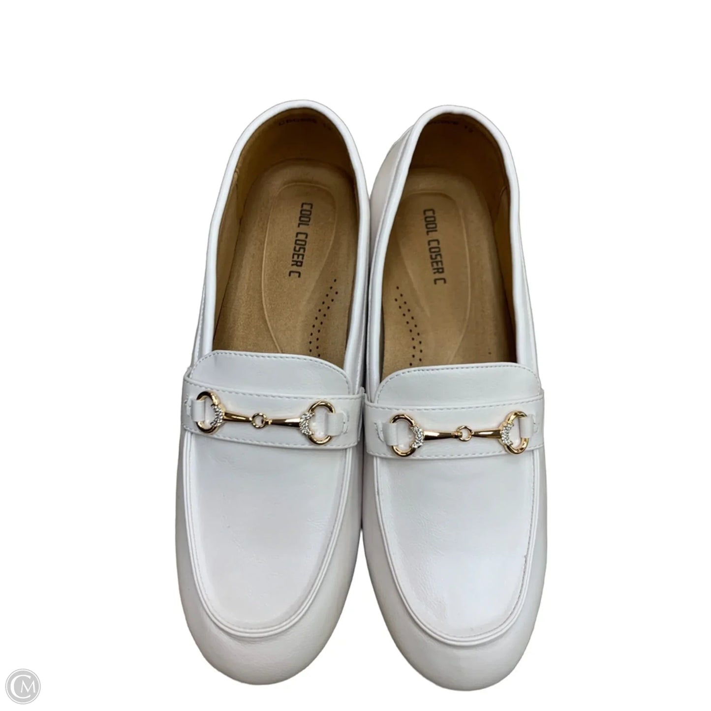 Shoes Flats By Cmf In Ivory, Size: 12