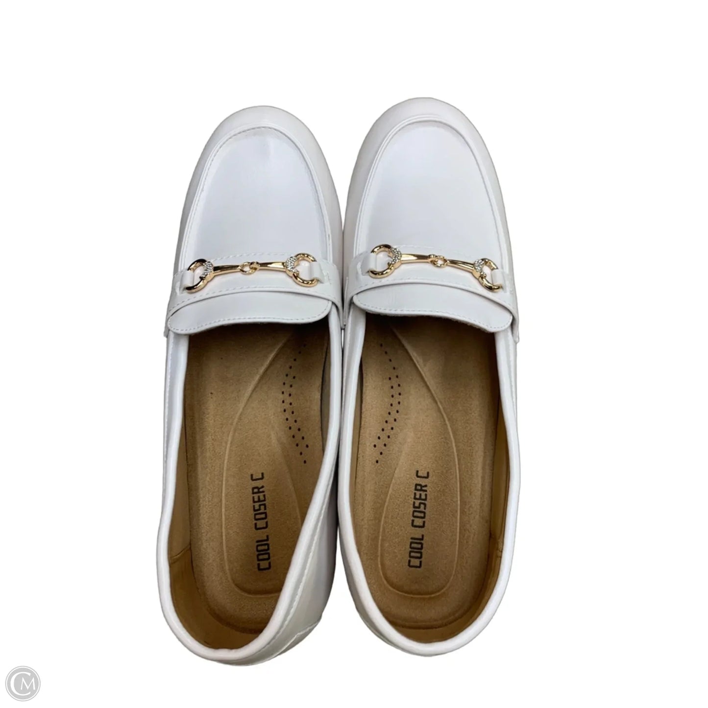 Shoes Flats By Cmf In Ivory, Size: 12
