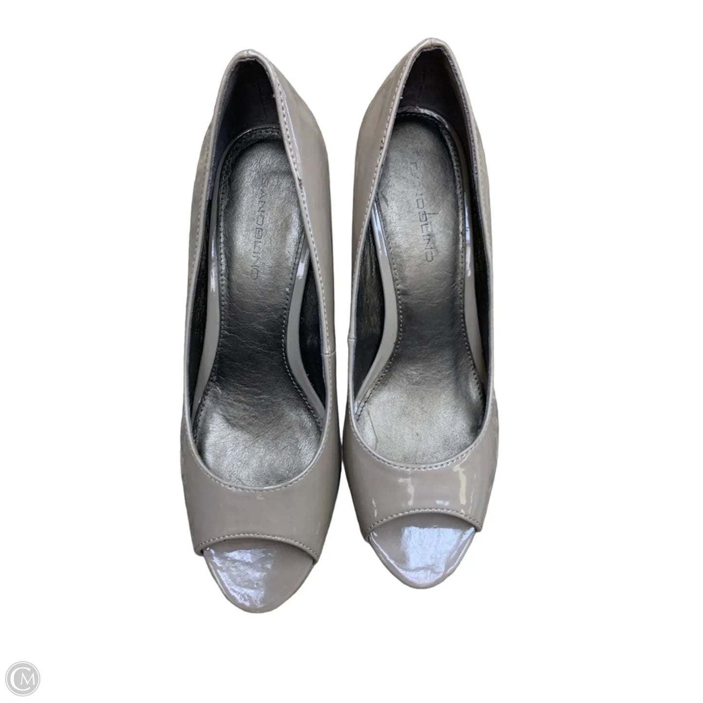 Shoes Heels Kitten By Bandolino In Taupe, Size: 7