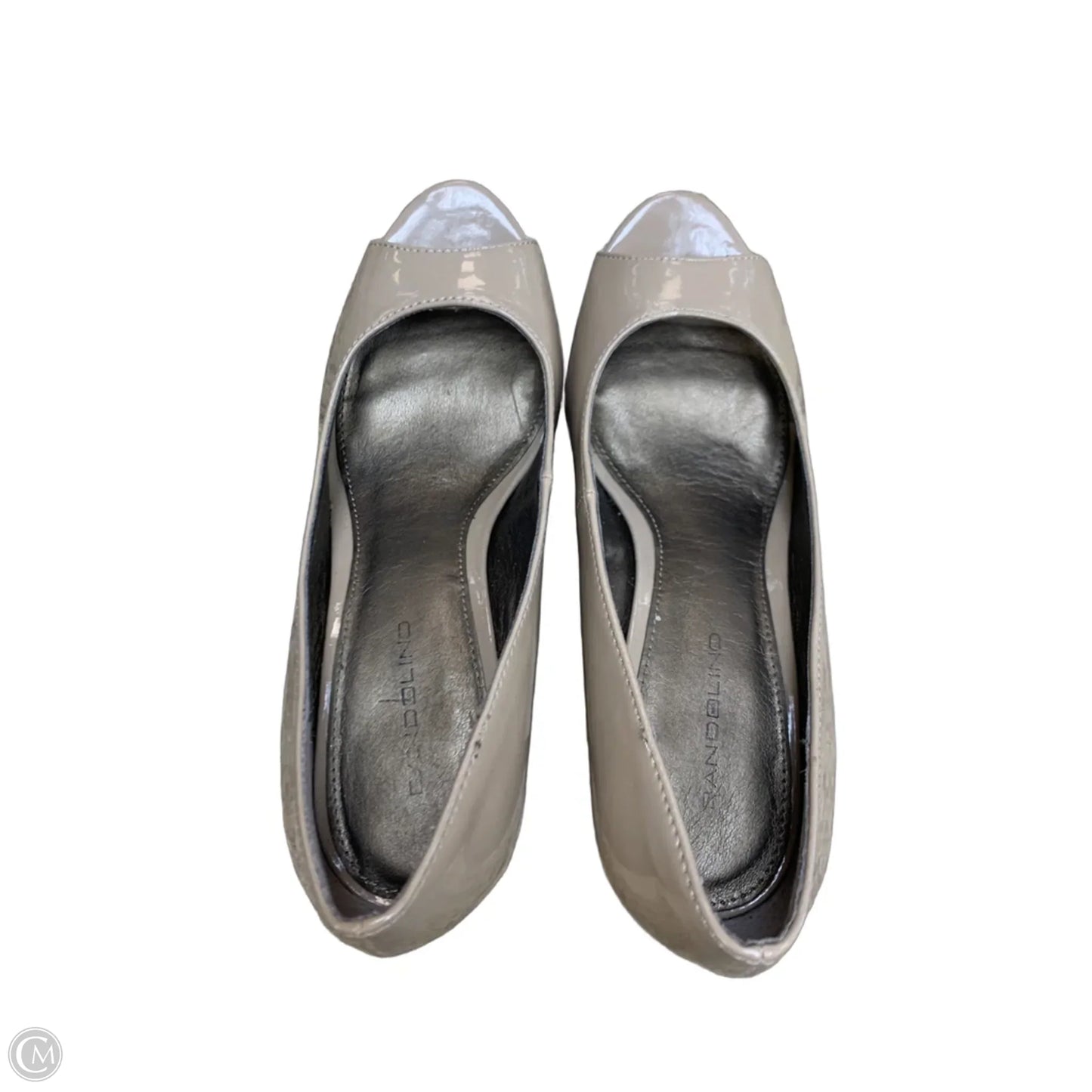 Shoes Heels Kitten By Bandolino In Taupe, Size: 7