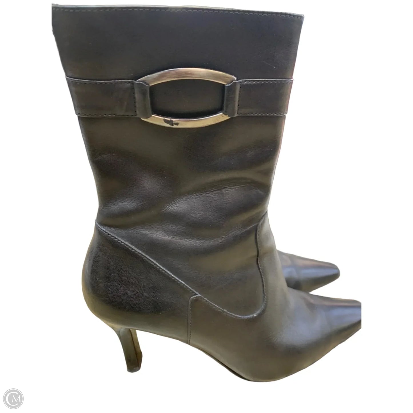 Boots Mid-calf Heels By Alfani In Black, Size: 6.5