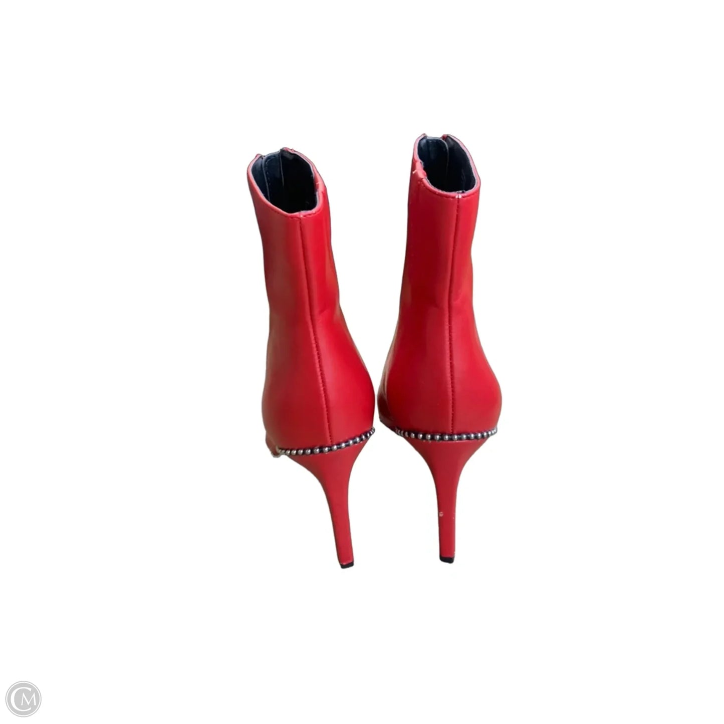 Boots Ankle Heels By Bar Iii In Red, Size: 8.5