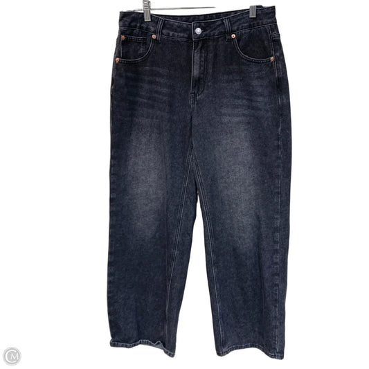 Jeans Wide Leg By Cmf In Black Denim, Size: M