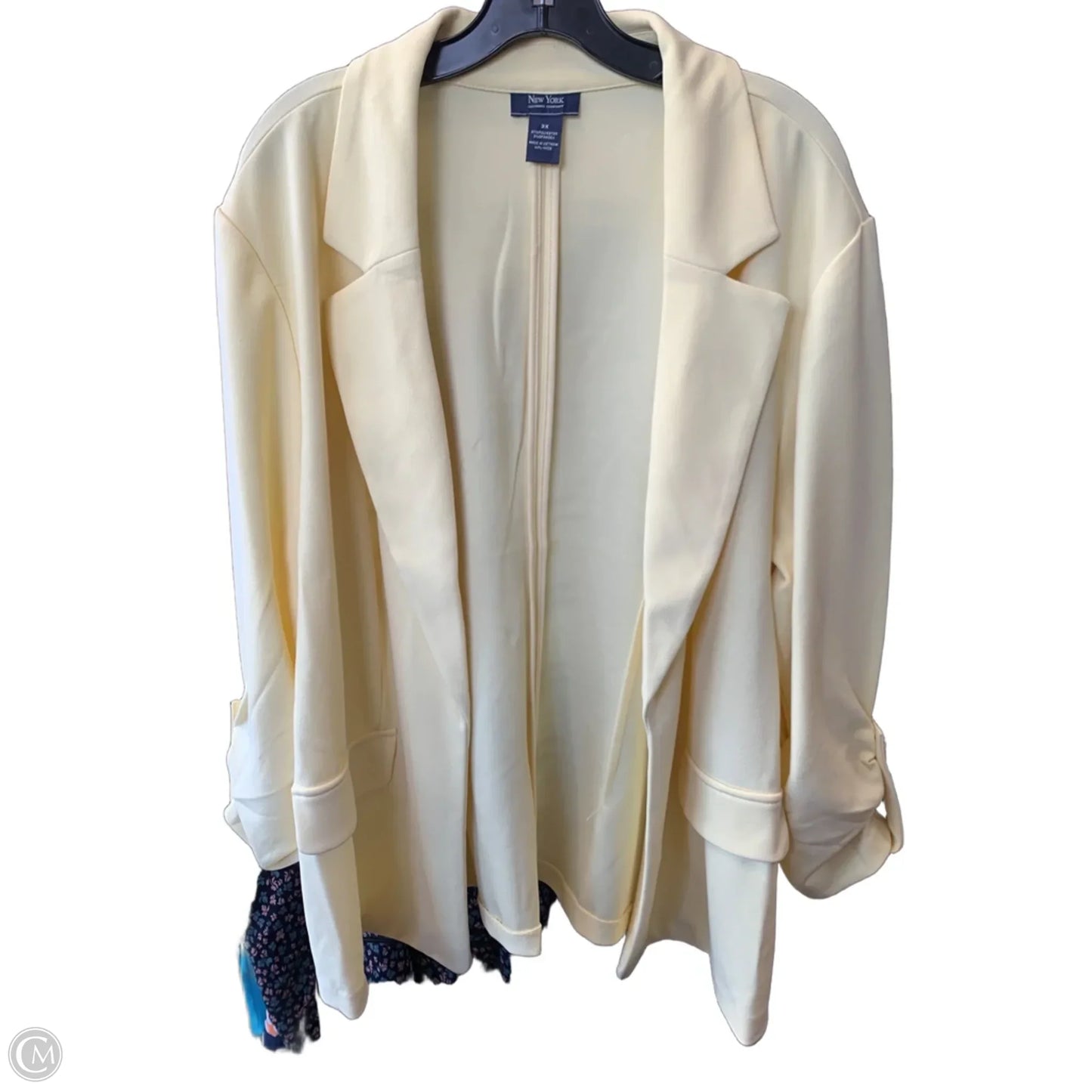 Jacket Other By New York And Co In Yellow, Size: 3x