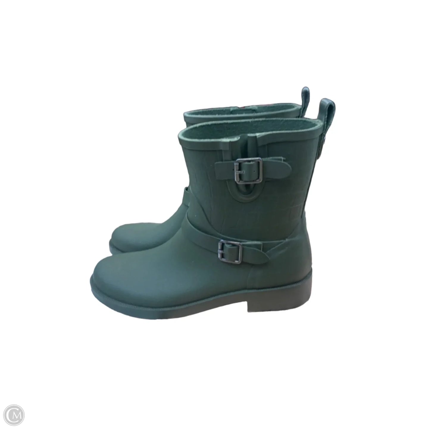 Boots Rain By Cmf In Green, Size: 8.5