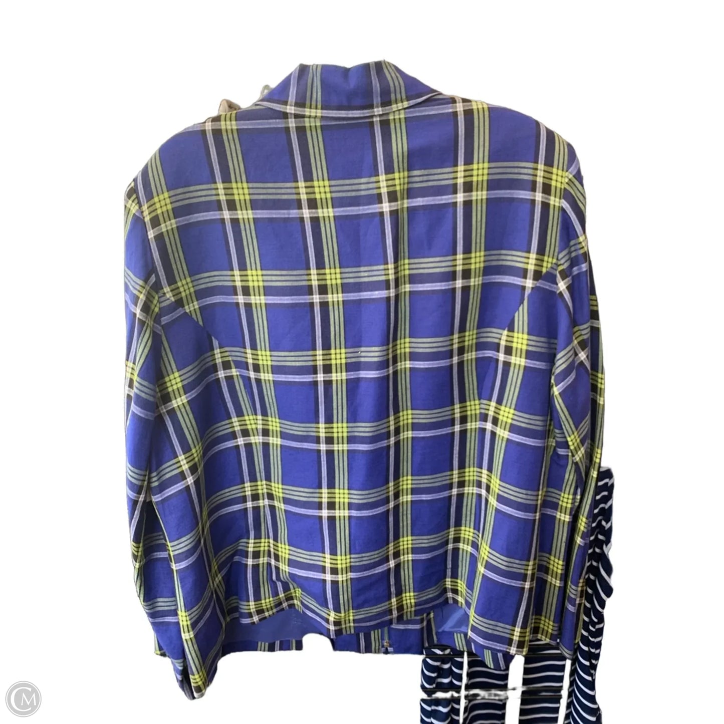 Jacket Other By Lane Bryant In Plaid Pattern, Size: Xl