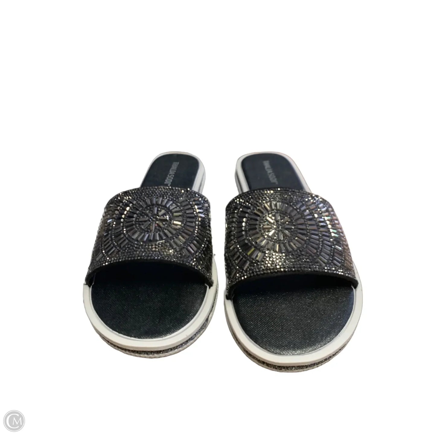 Sandals Flats By Thalia Sodi In Black, Size: 11