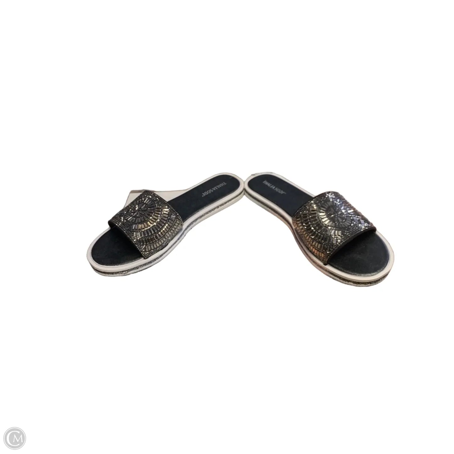 Sandals Flats By Thalia Sodi In Black, Size: 11