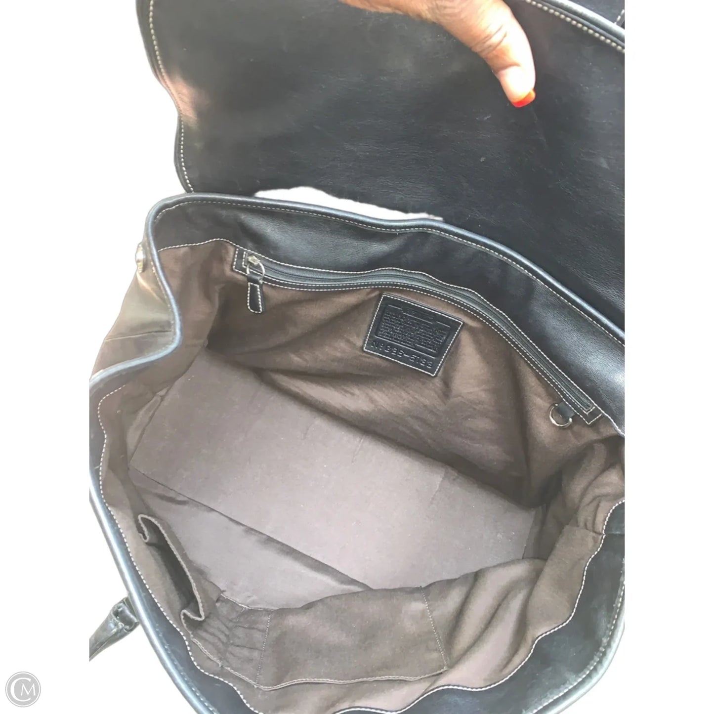 Handbag Designer By Coach, Size: Large