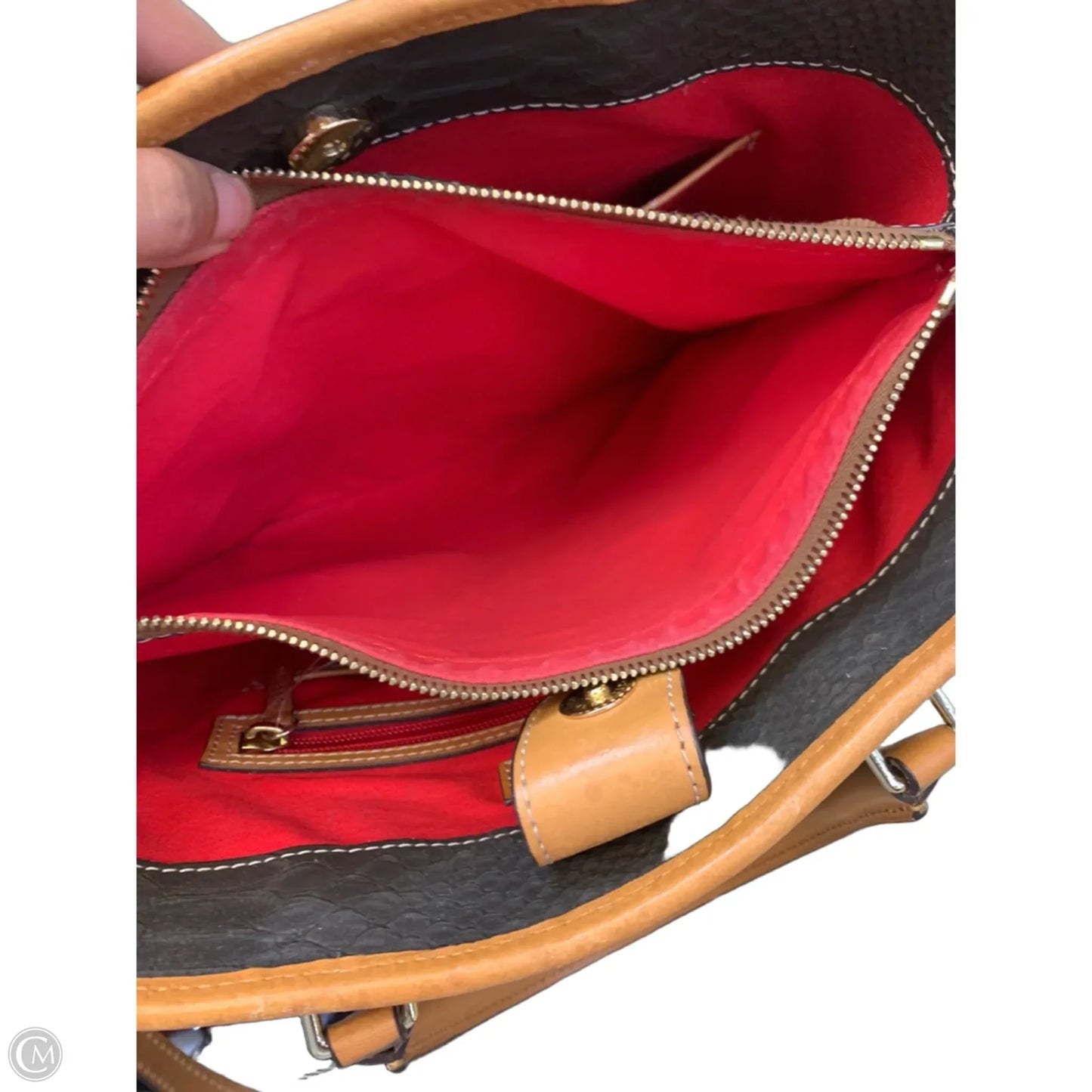 Handbag Designer By Dooney And Bourke, Size: Large
