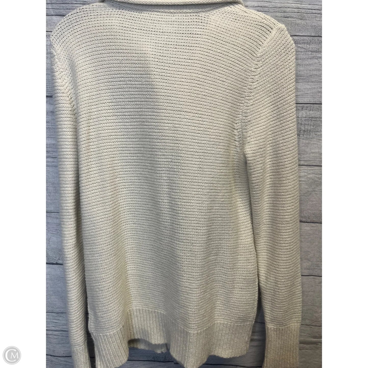 Cardigan By Lauren By Ralph Lauren In Cream, Size: S