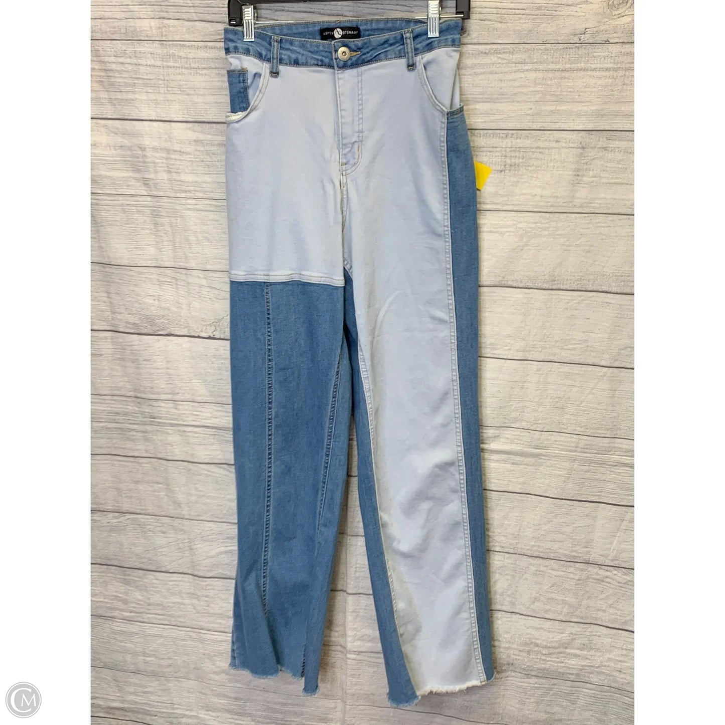 Jeans Straight By Ashley Stewart In Blue Denim, Size: 14