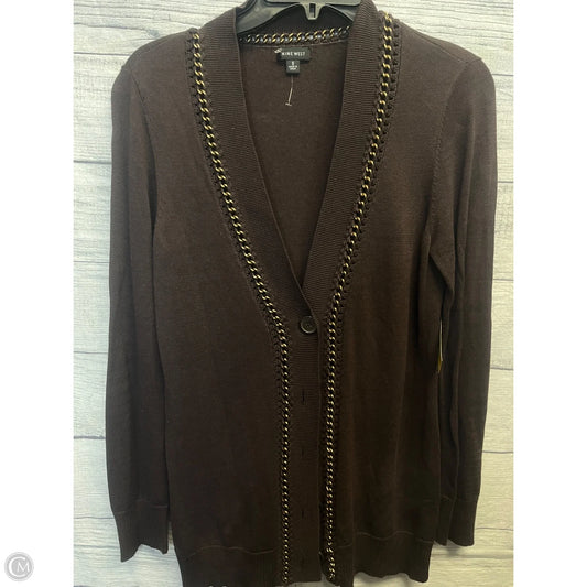 Cardigan By Nine West In Brown, Size: S