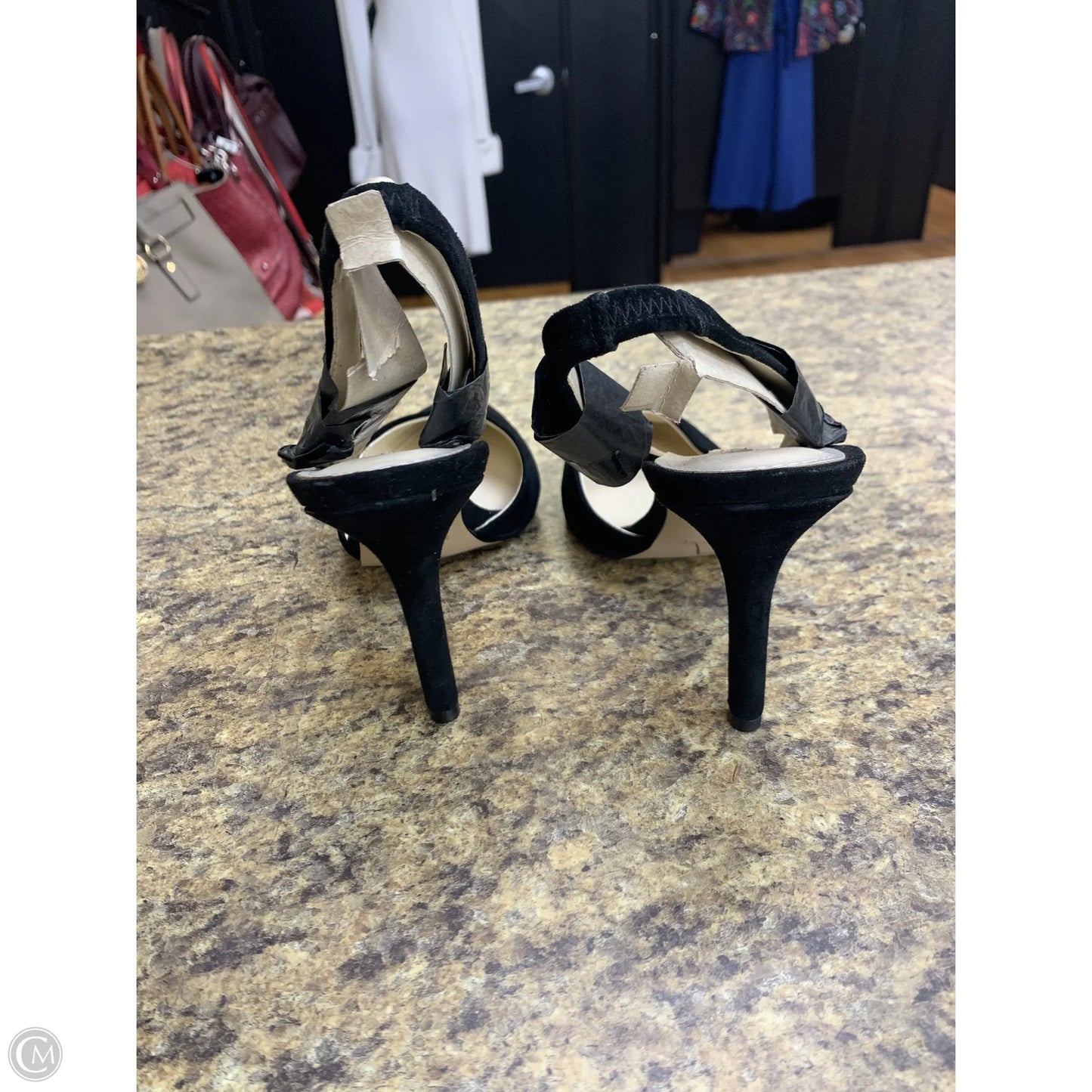 Shoes Heels Stiletto By Nine West In Black, Size: 7