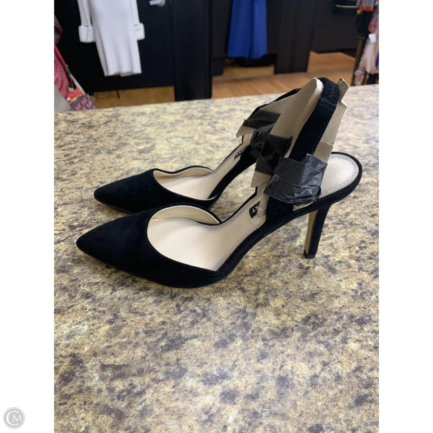 Shoes Heels Stiletto By Nine West In Black, Size: 7