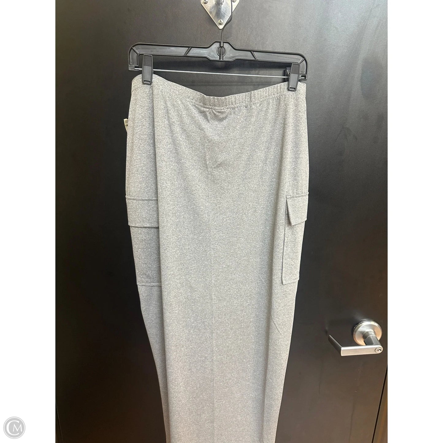 Skirt Maxi By Shein In Grey, Size: 1x