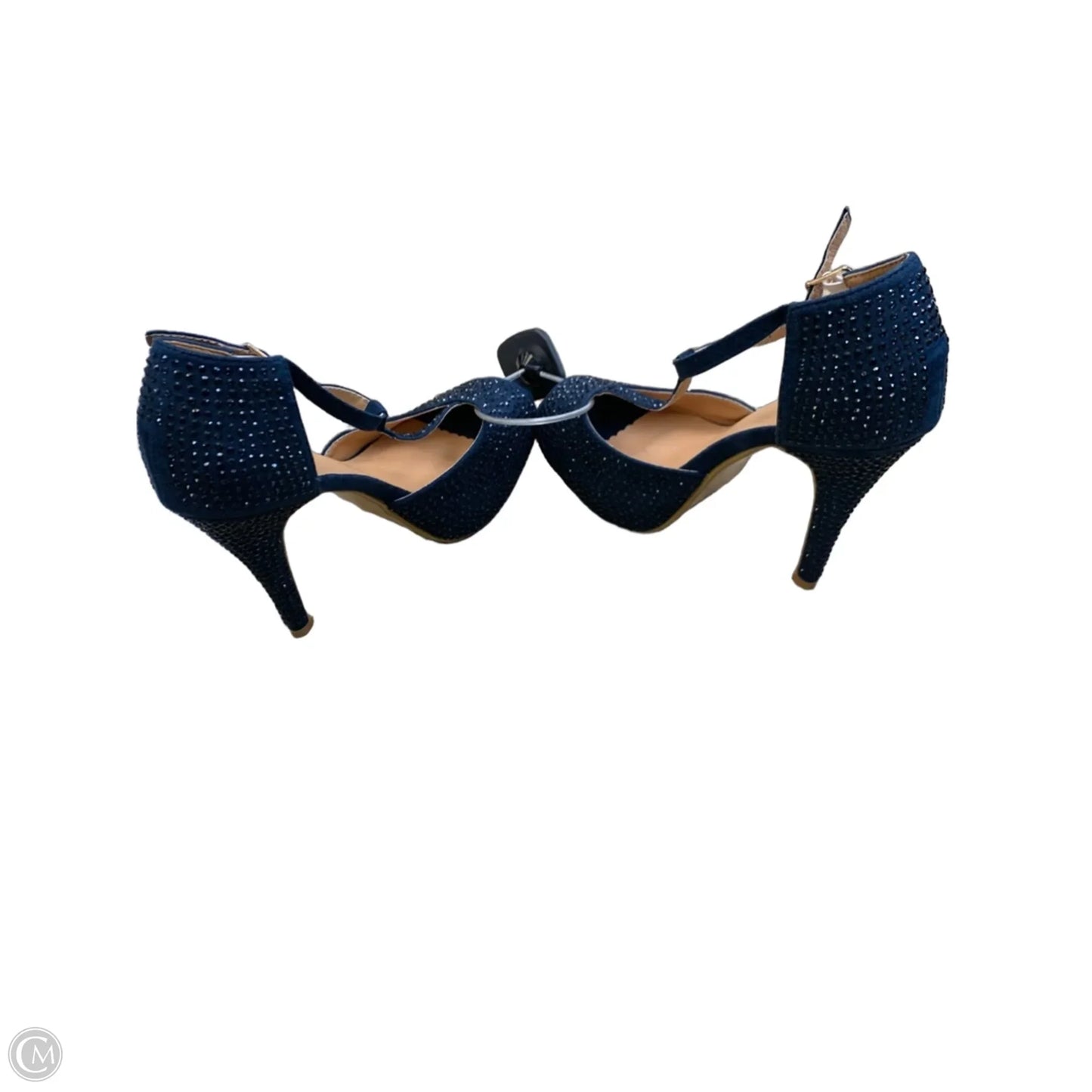 Shoes Heels Platform By Cmf In Navy, Size: 7.5