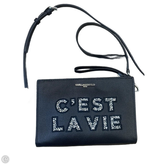 Crossbody Designer By Karl Lagerfeld, Size: Small