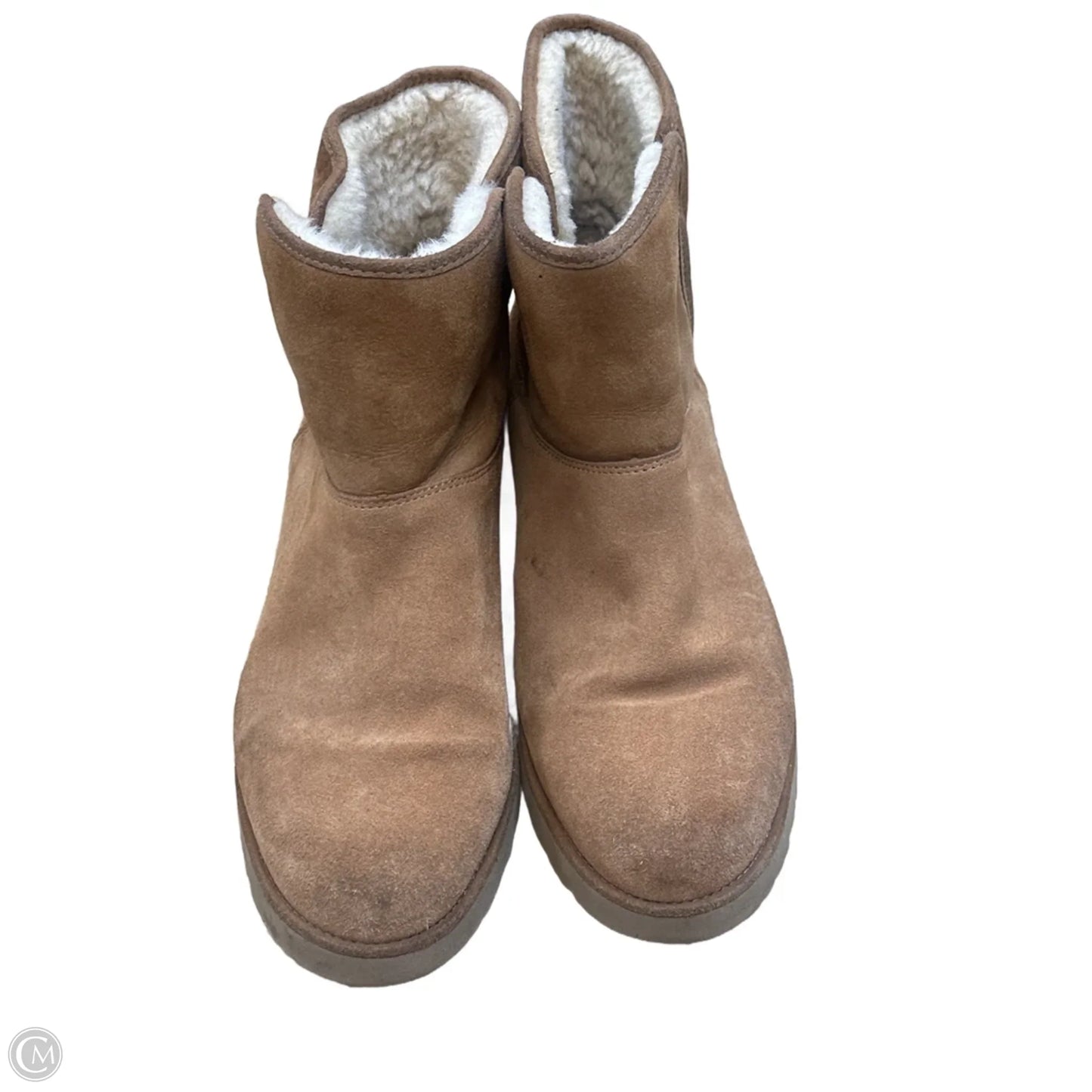 Boots Designer By Ugg In Tan, Size: 12