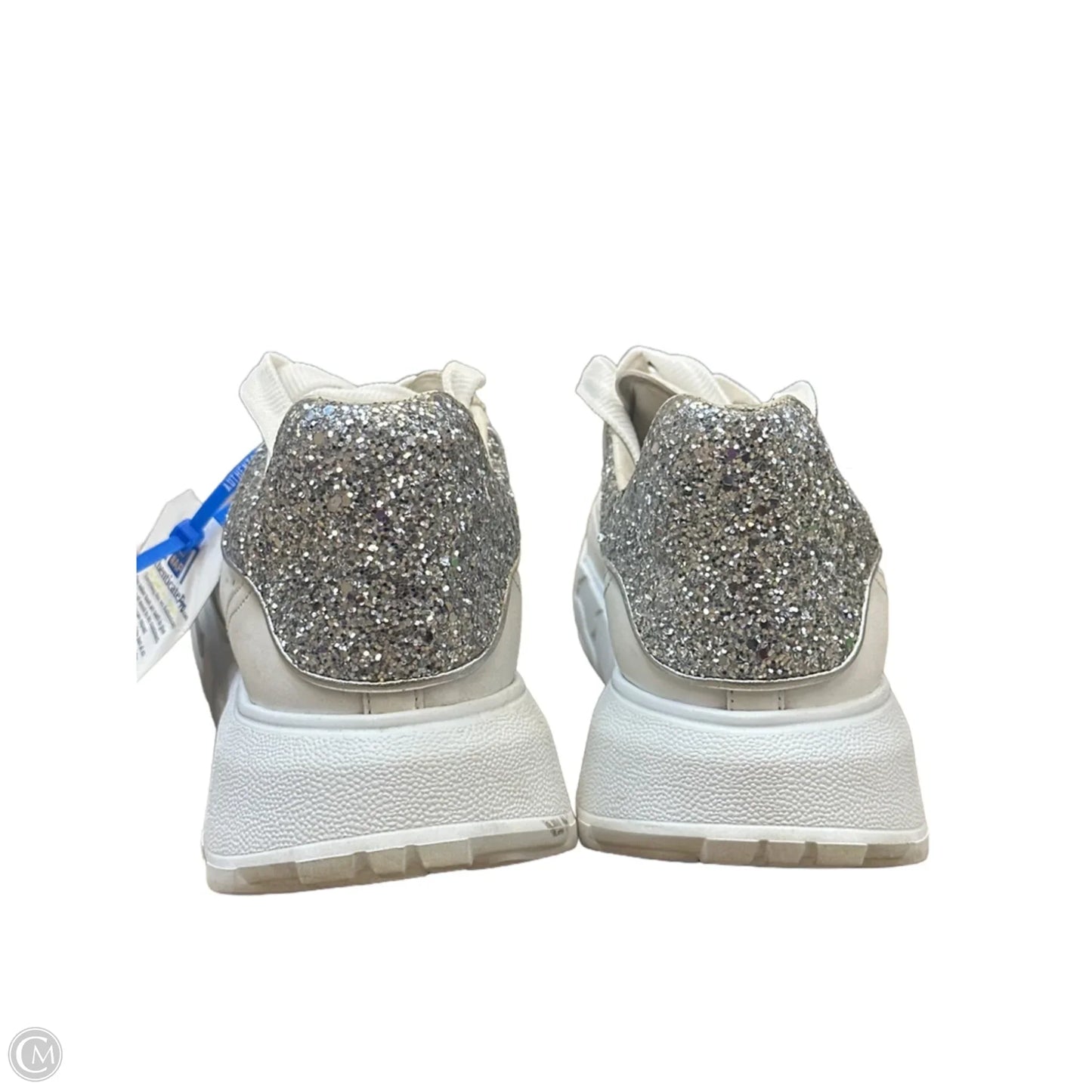 Shoes Luxury Designer By Alexander Mcqueen In White, Size: 7.5