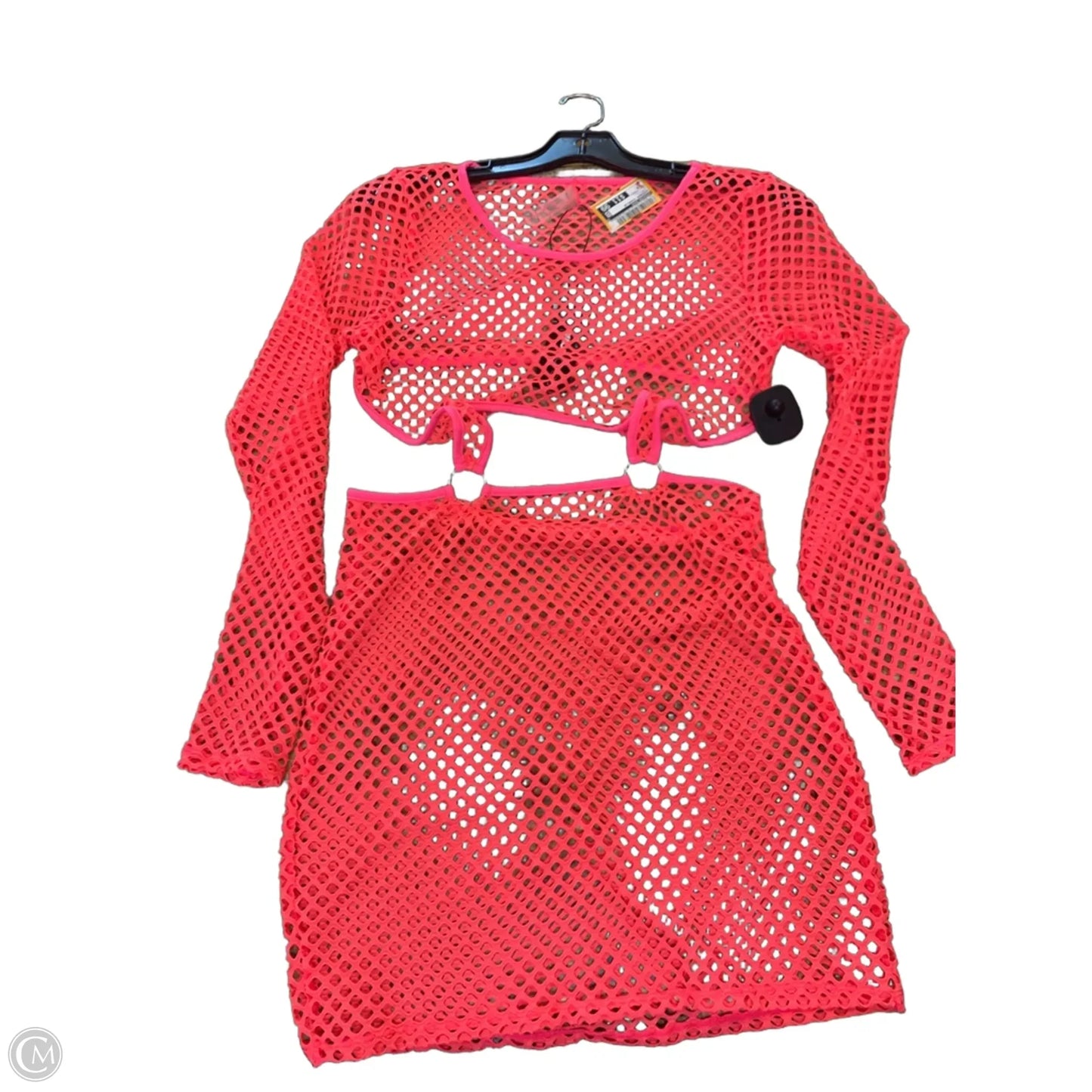 Swimwear Cover-up By Fashion Nova In Pink, Size: M