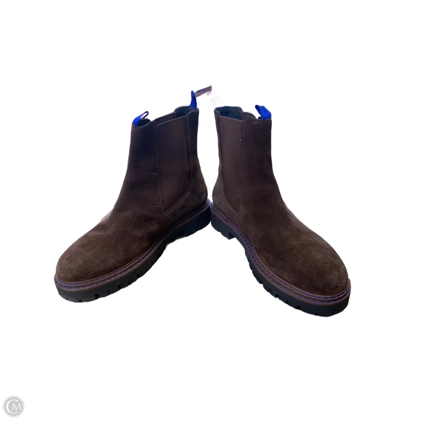 Boots Ankle Flats By Cmf In Brown, Size: 11