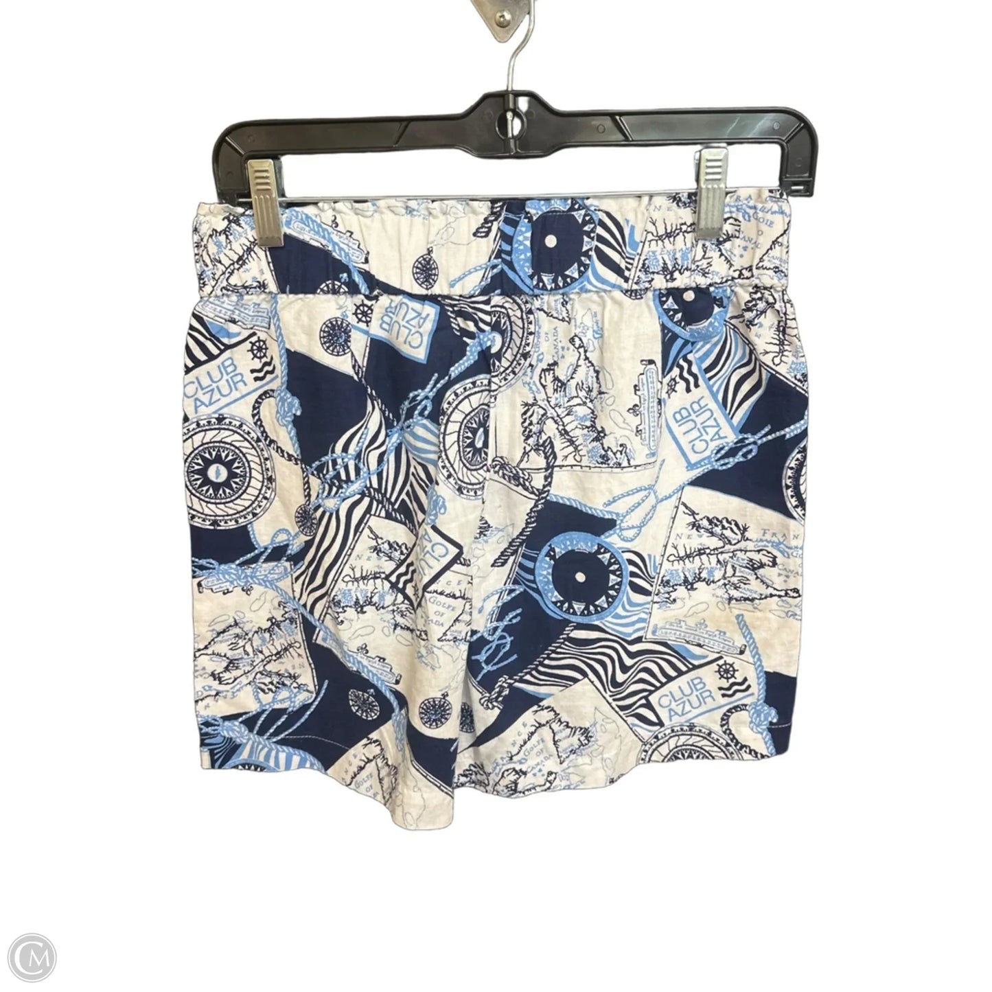 Shorts By Talbots In Blue & White, Size: Xs