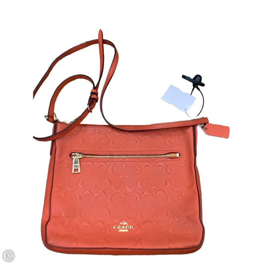 Crossbody Designer By Coach, Size: Medium