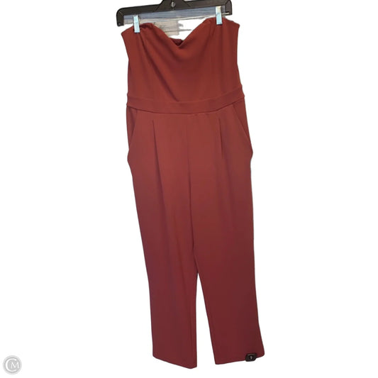 Jumpsuit By Express In Maroon, Size: 12