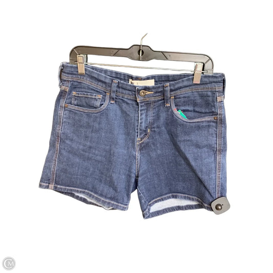 Shorts By Levis In Blue Denim, Size: 8