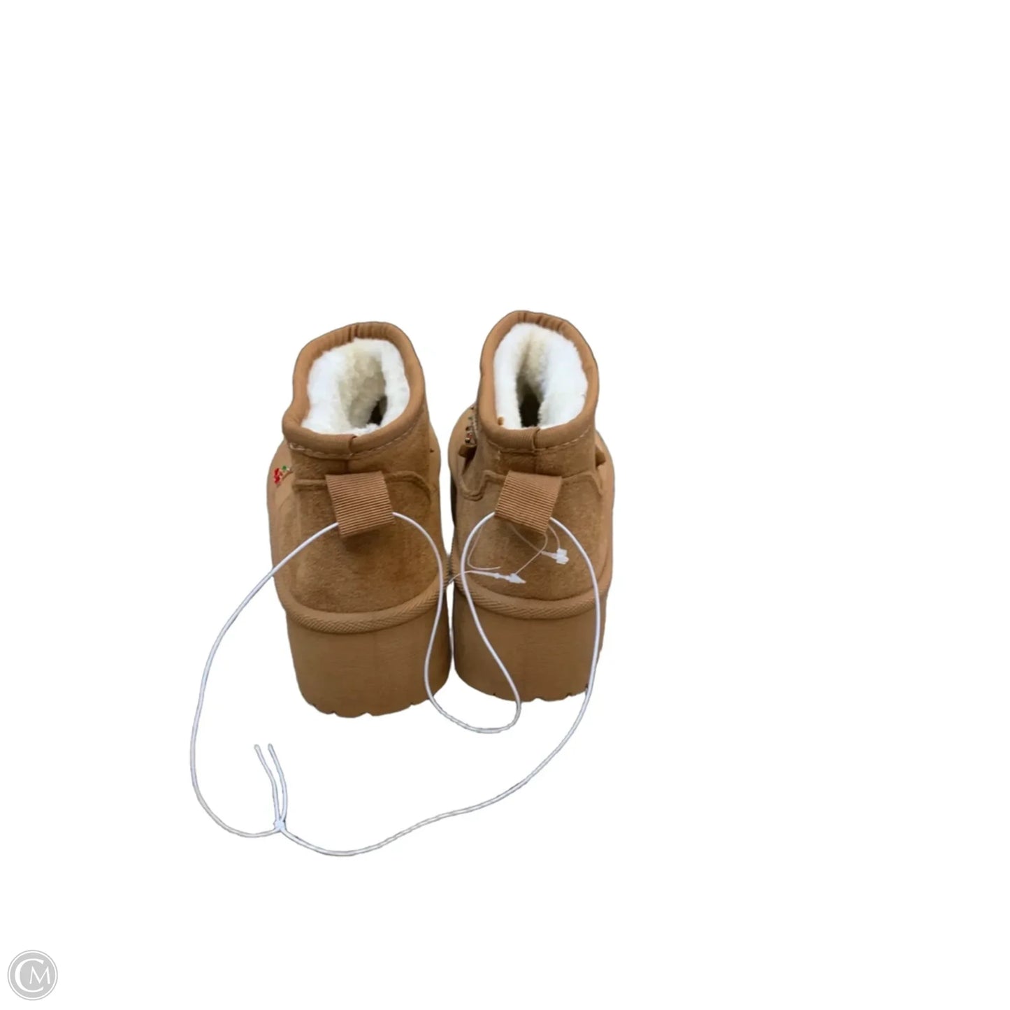 Boots Ankle Flats By Mudd In Tan, Size: 6