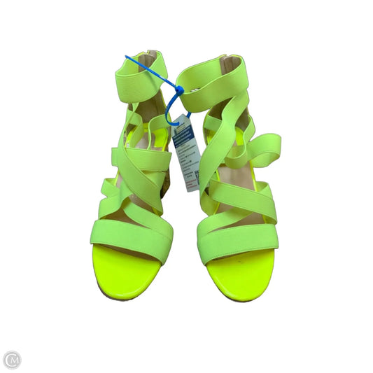 Sandals Luxury Designer By Christian Louboutin In Green, Size: 6.5