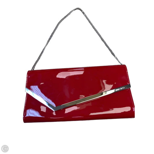 Clutch Luxury Designer By Jimmy Choo, Size: Medium