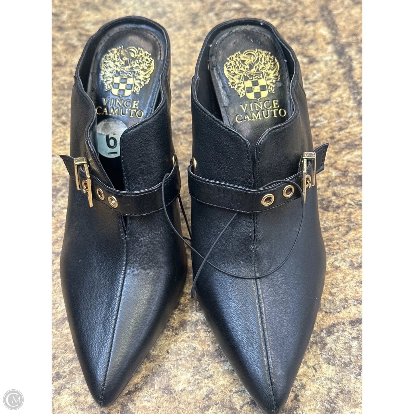 Shoes Heels Stiletto By Vince Camuto In Black, Size: 6