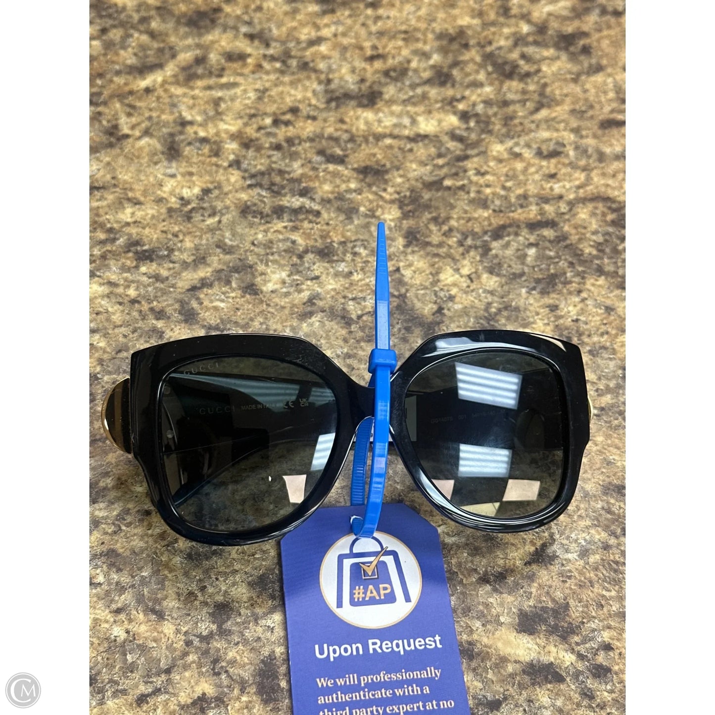 Accessory Luxury Designer Label By Gucci, Size: Medium