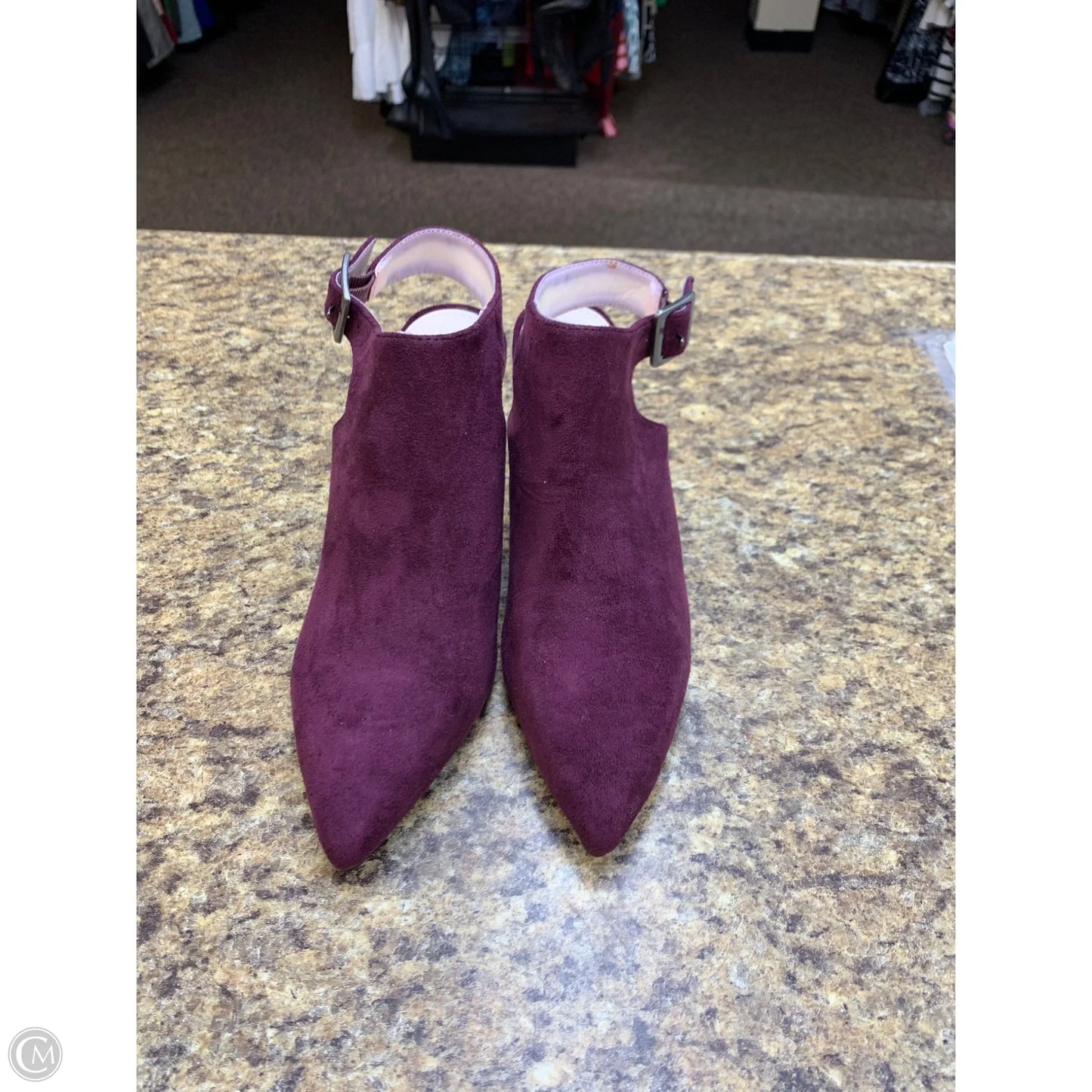 Shoes Heels Stiletto By Cmf In Purple, Size: 8.5