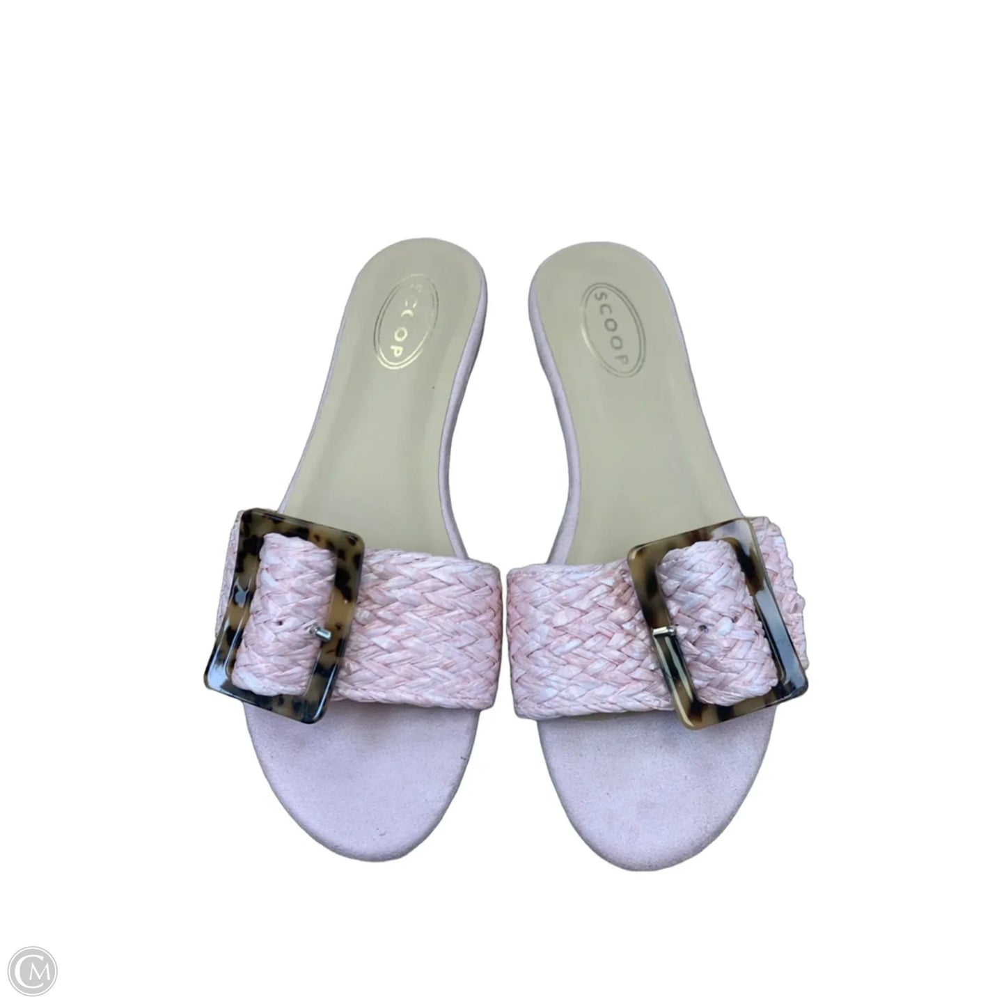 Sandals Flats By Scoop In Pink, Size: 9