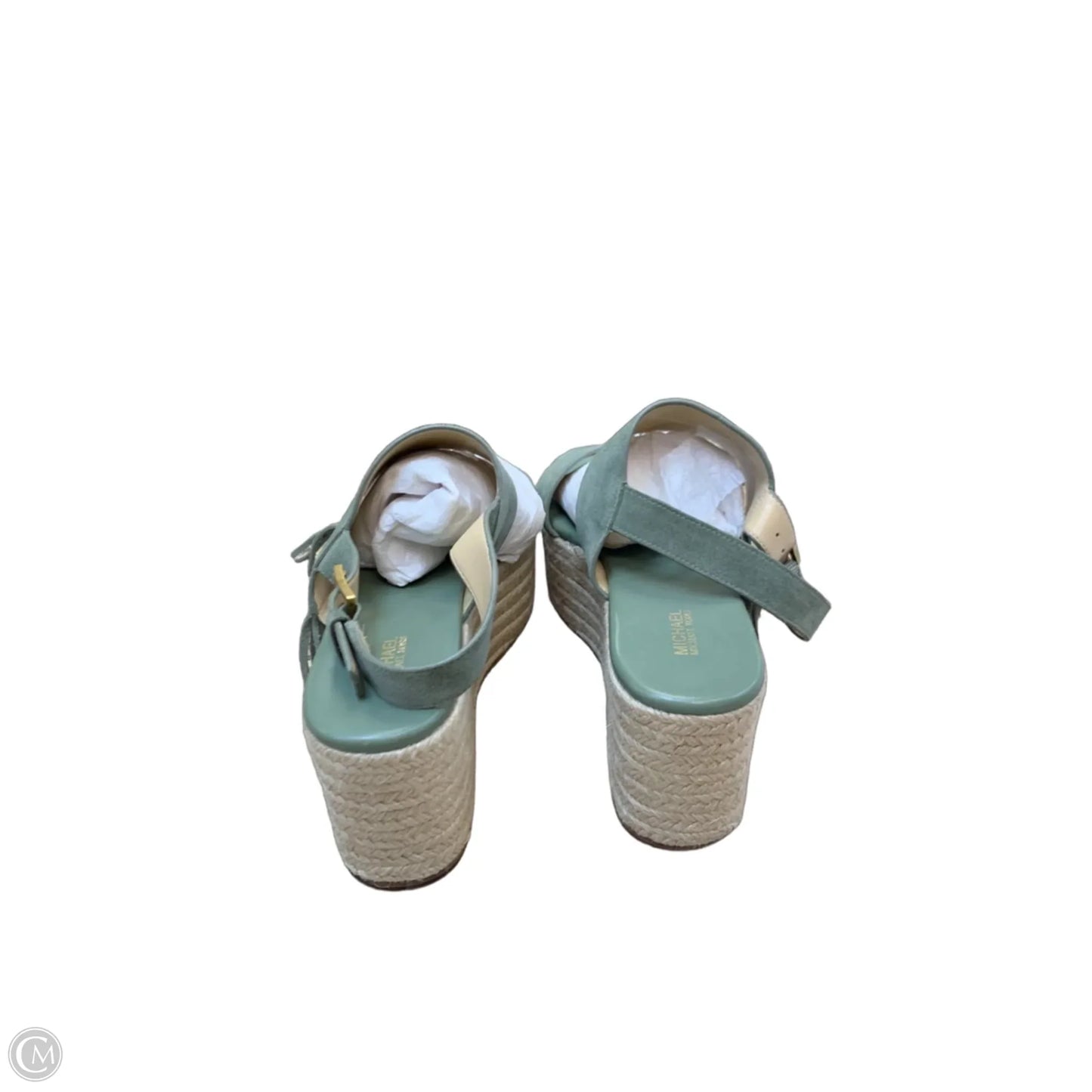 Shoes Heels Platform By Michael By Michael Kors In Green, Size: 9